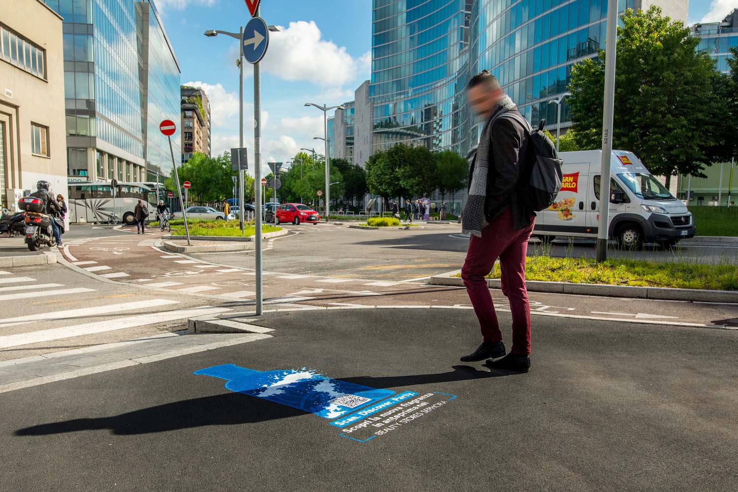 street marketing hugo boss