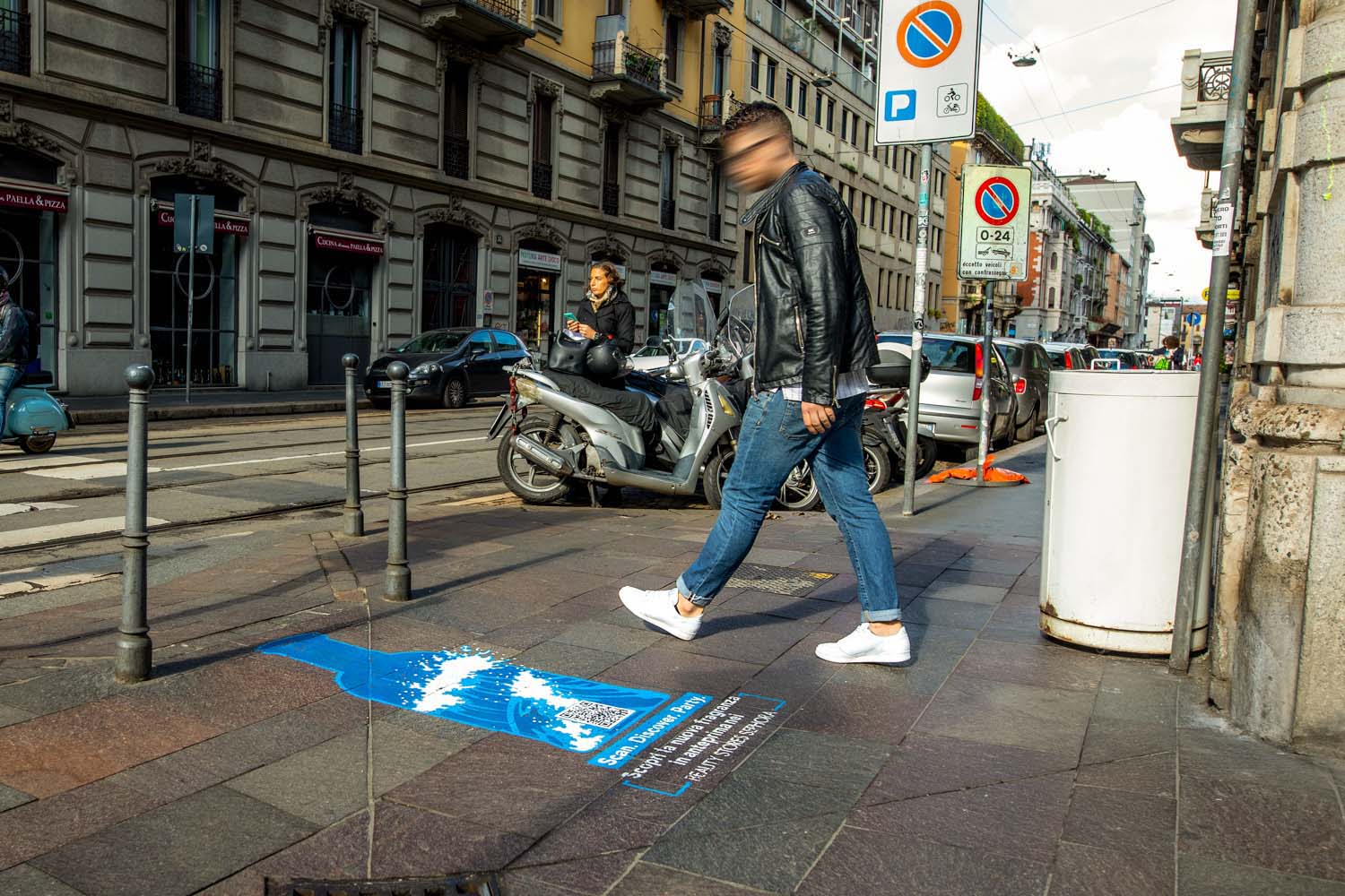street marketing hugo boss