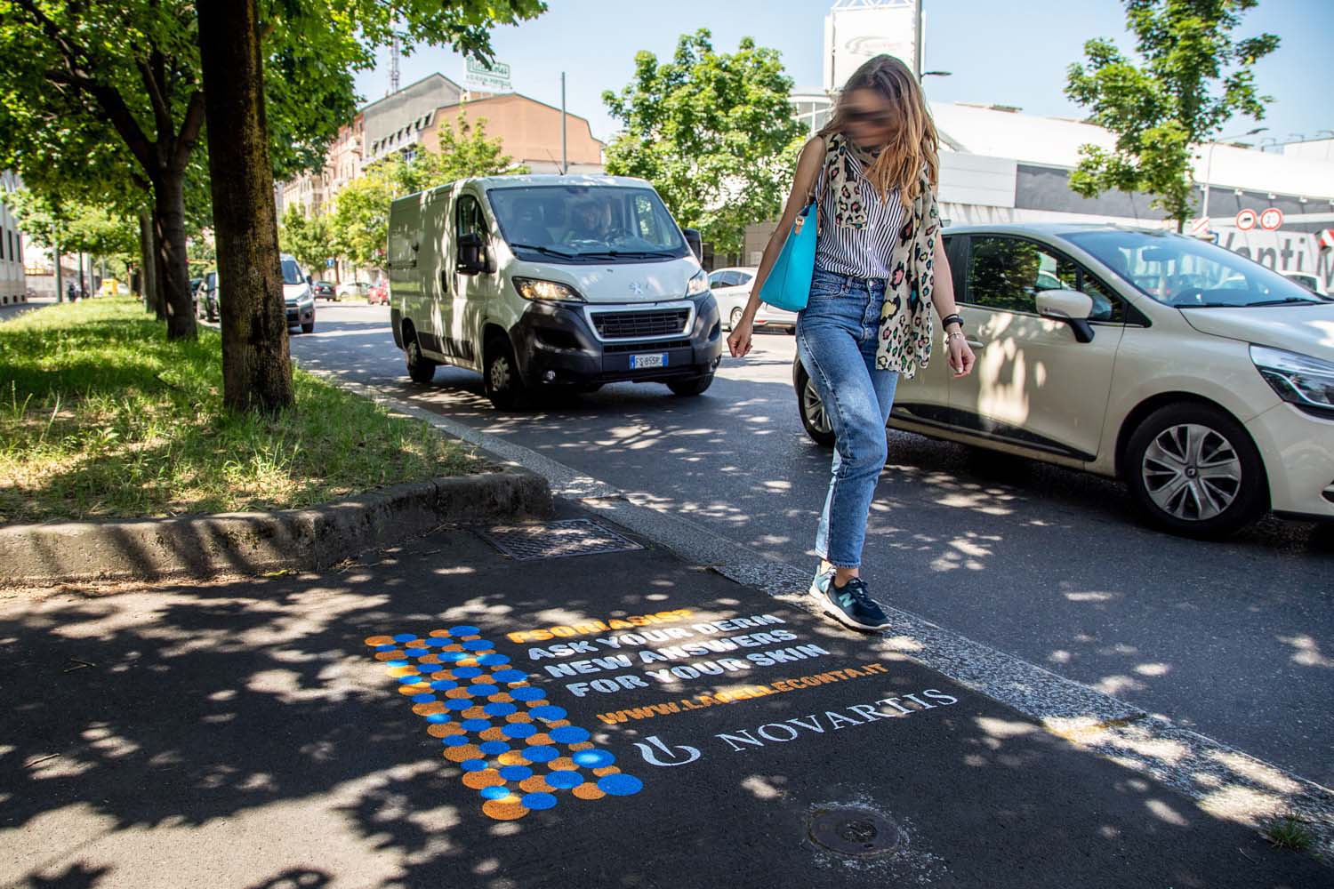 ambient marketing novartis