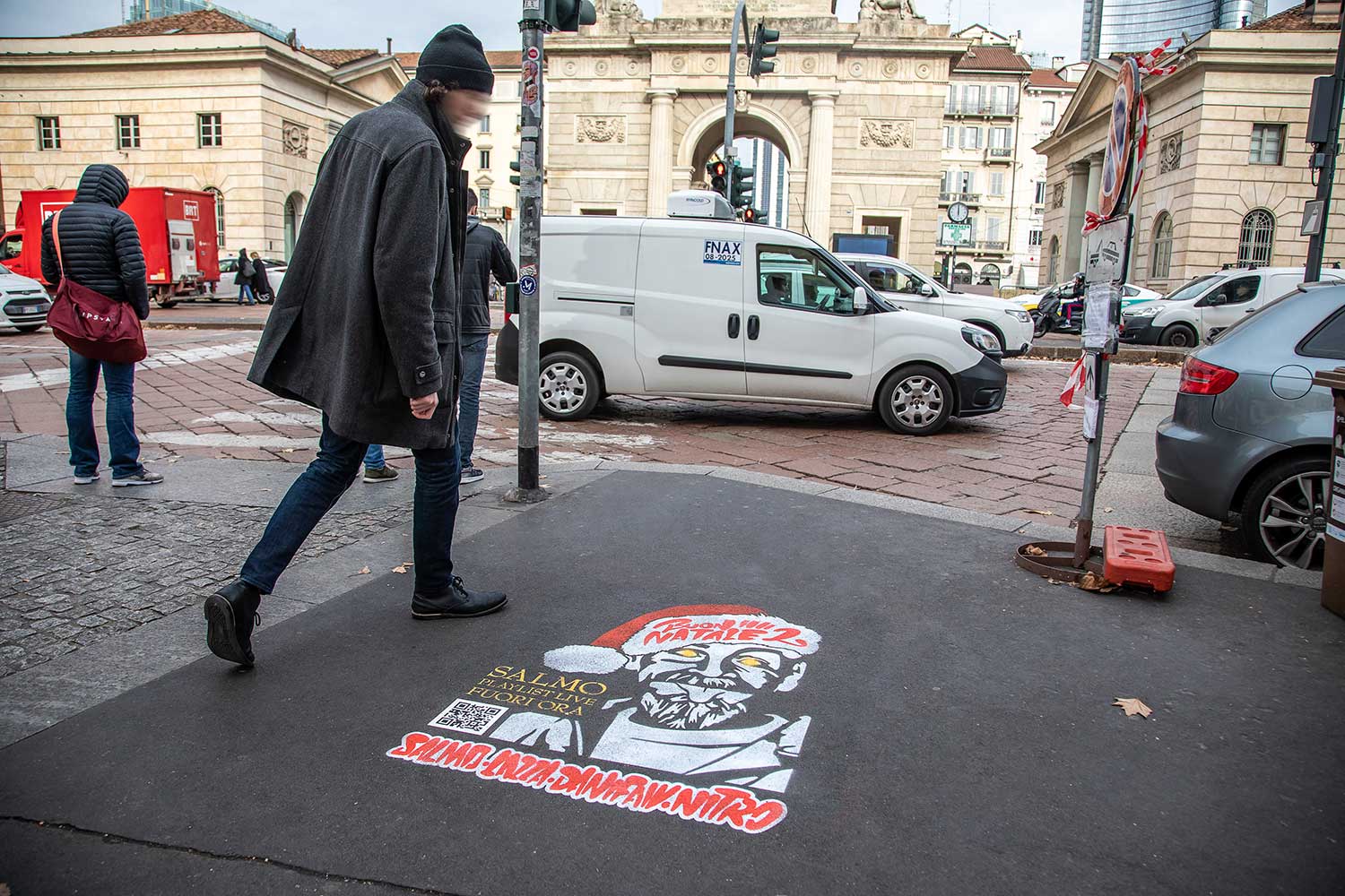 street marketing sony music salmo
