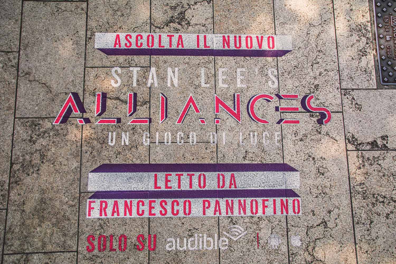 campagna pubblicitaria audible stan lee