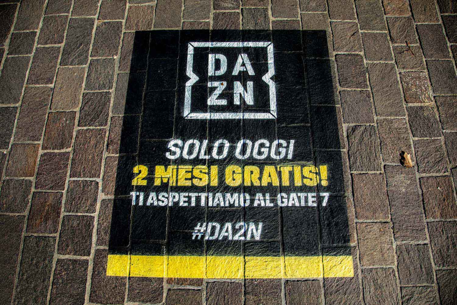 outdoor advertising dazn