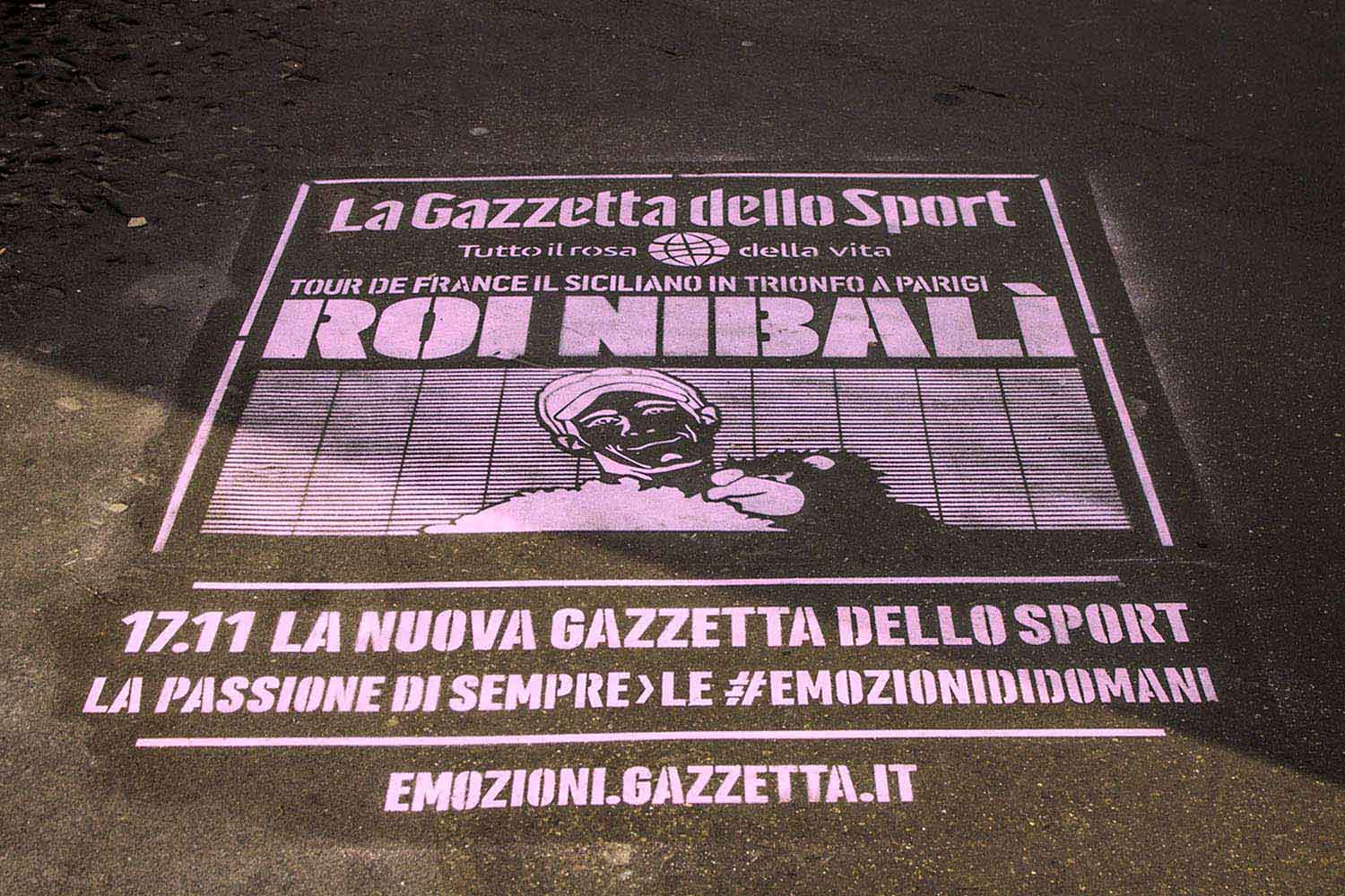 pubblicità outdoor gazzetta dello sport