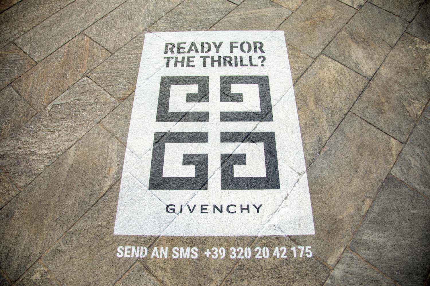 outdoor advertising givenchy interdit