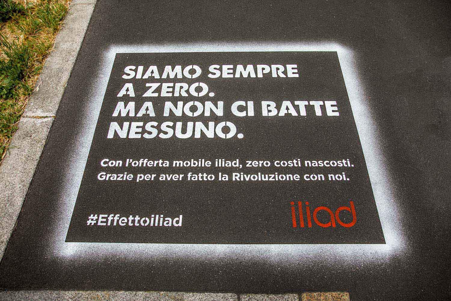 campagna pubblicitaria iliad