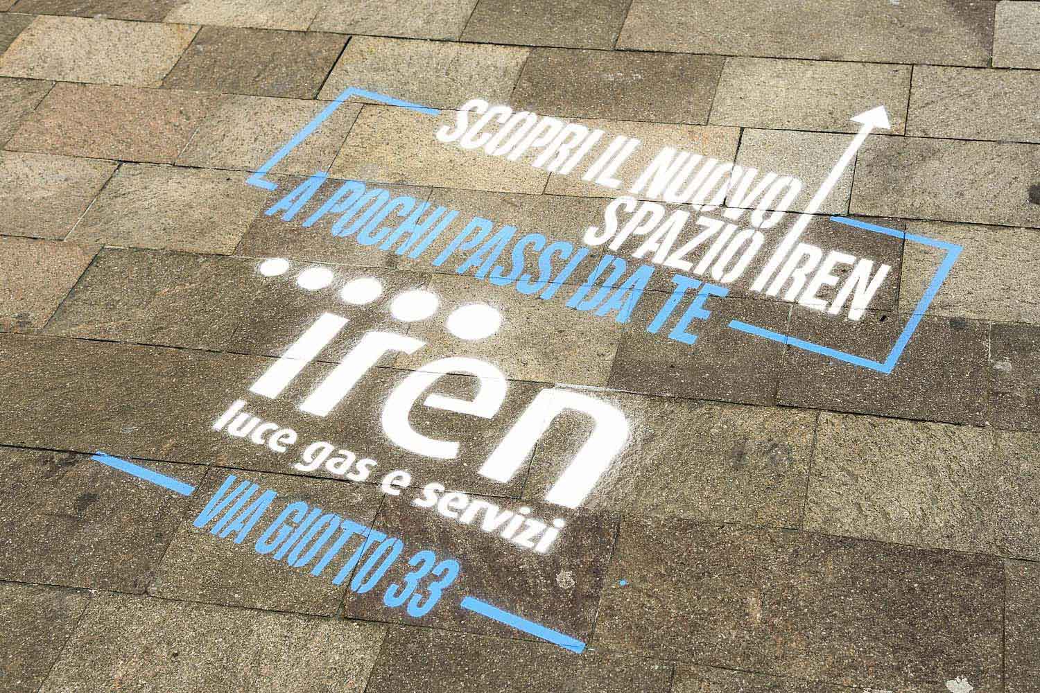 outdoor advertisement iren energia