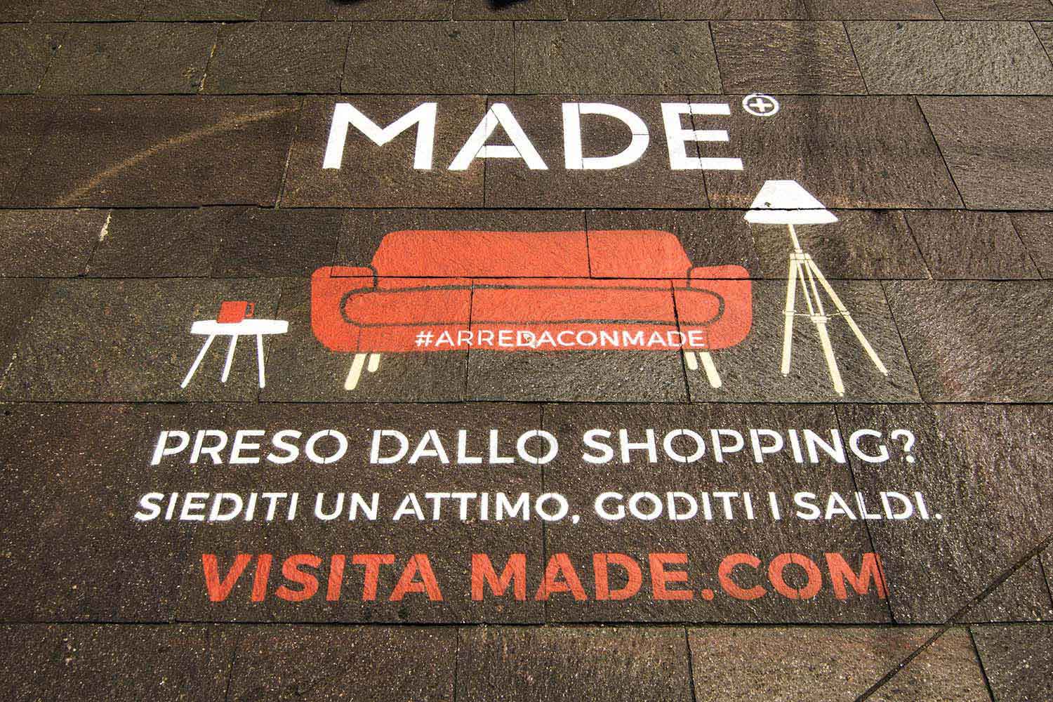 campagna pubblicitaria made com