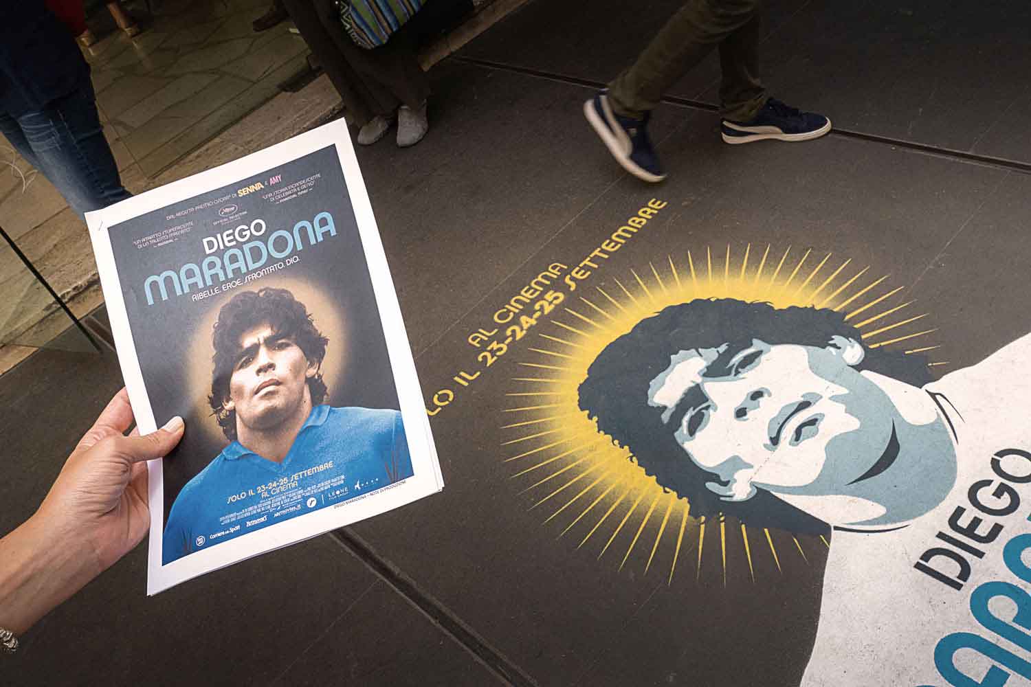 unconventional marketing nexo maradona