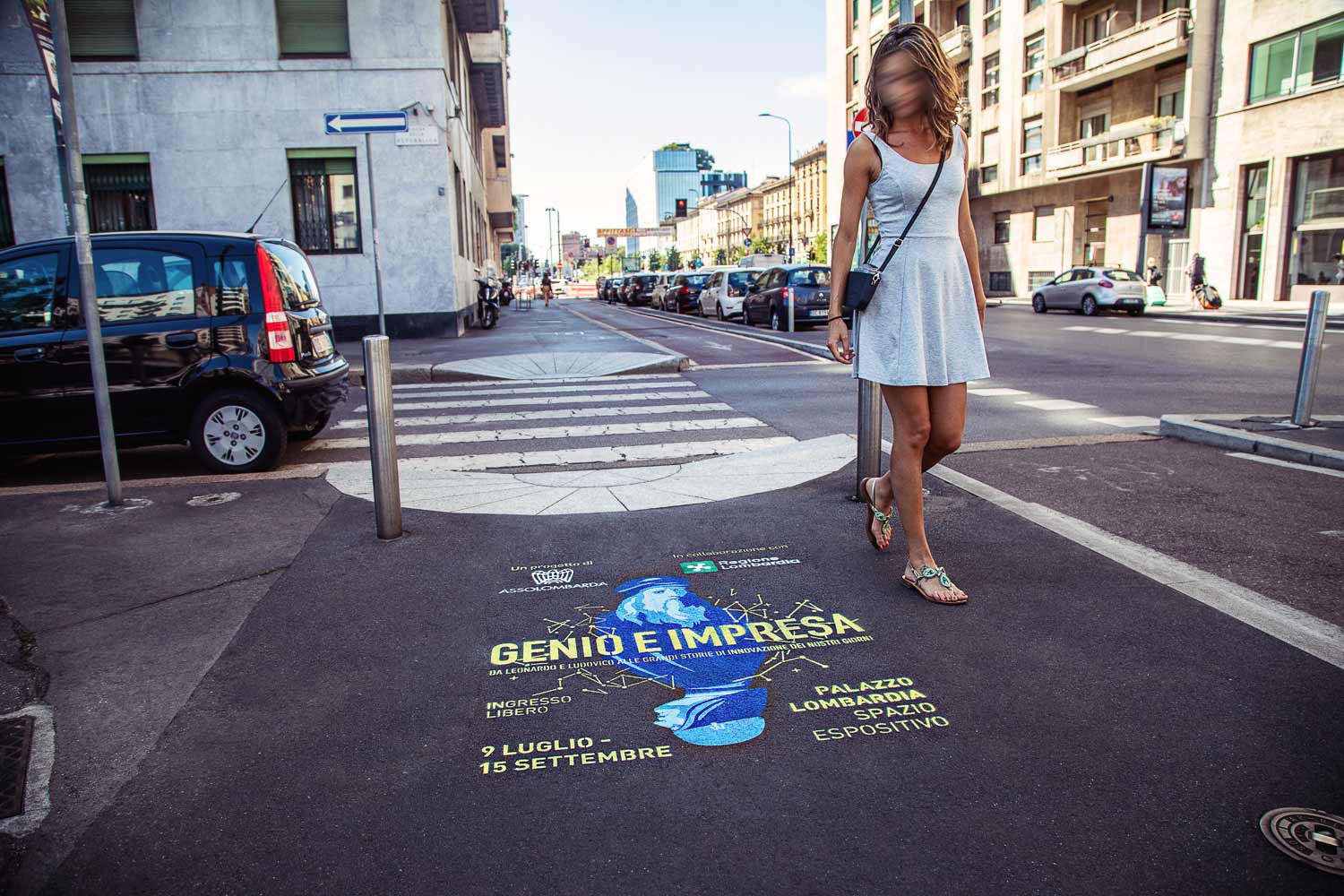 street marketing leonardo genio e impresa