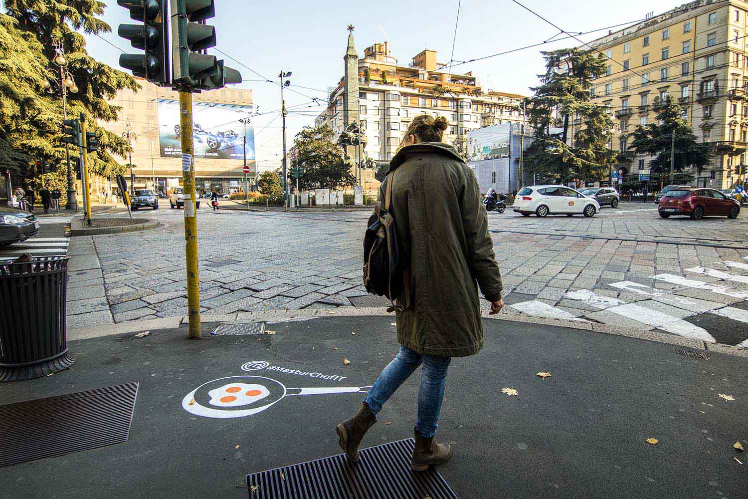 graffiti pubblicitari masterchef