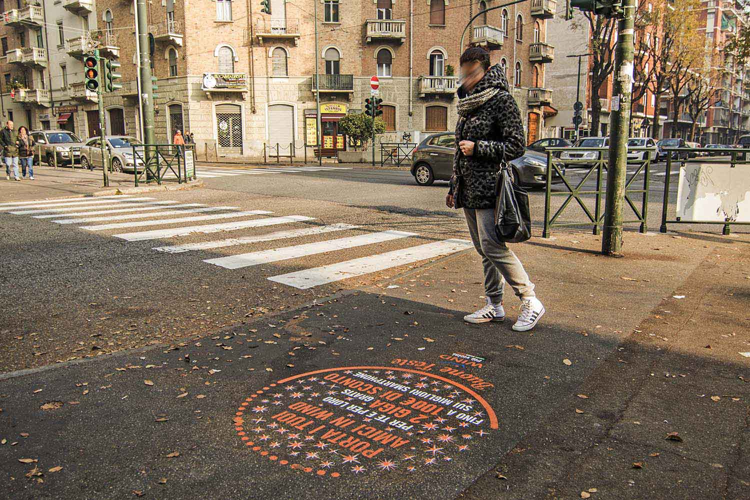 graffiti pubblicitari wind