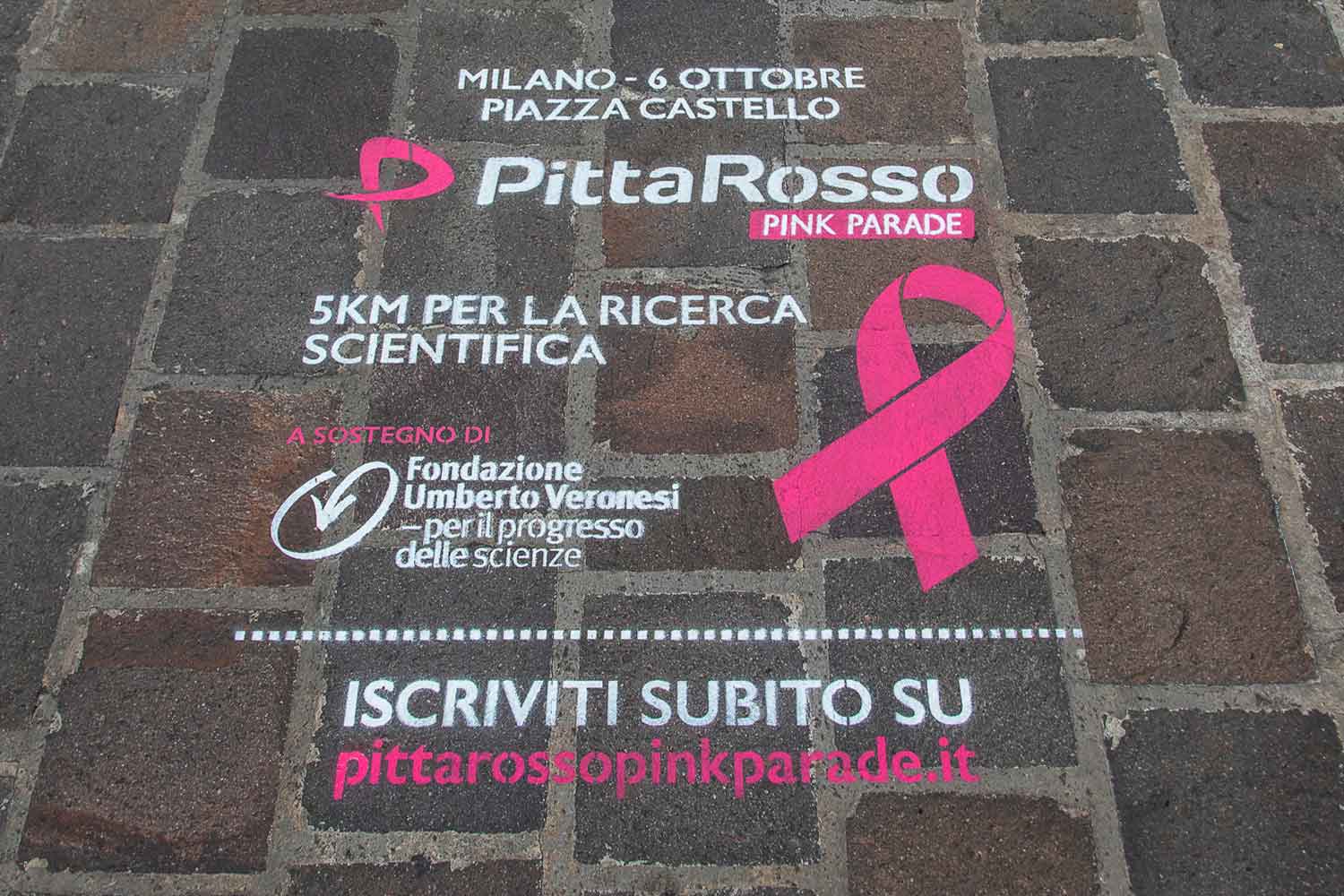 street marketing pittarosso pink parade