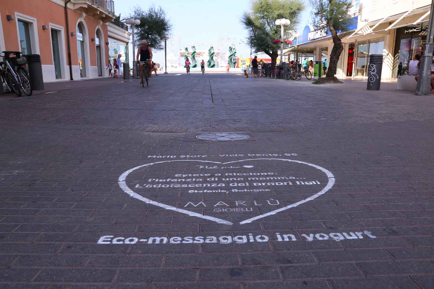 street marketing gioielli marlù