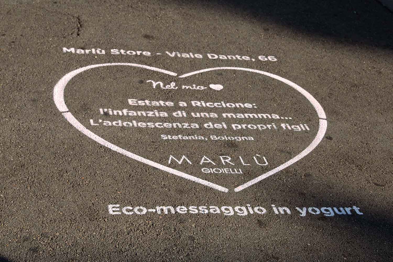 street marketing gioielli marlù