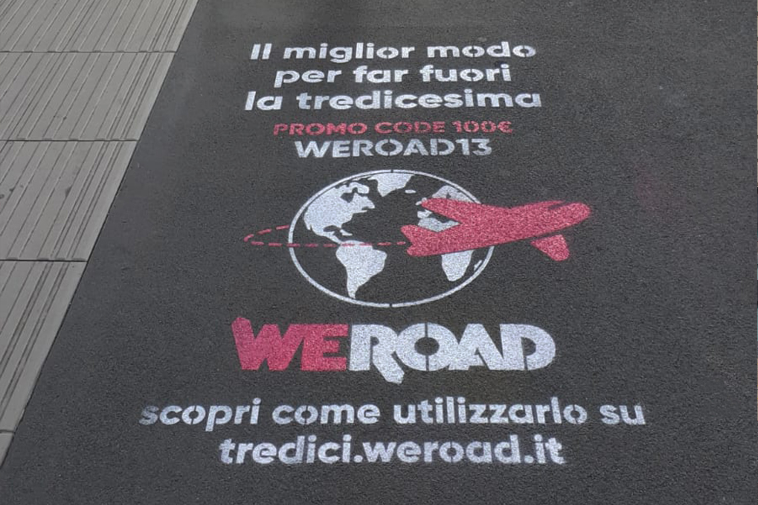 floor advertising weroad