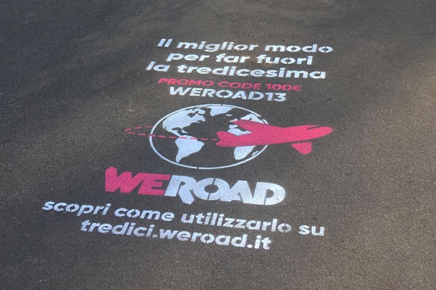 campagna pubblicitaria weroad
