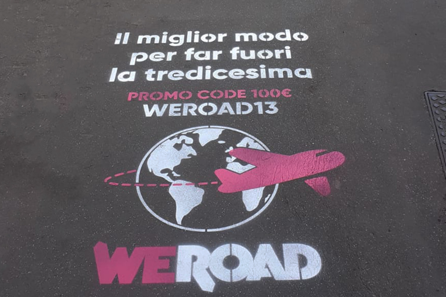 graffiti pubblicitari weroad