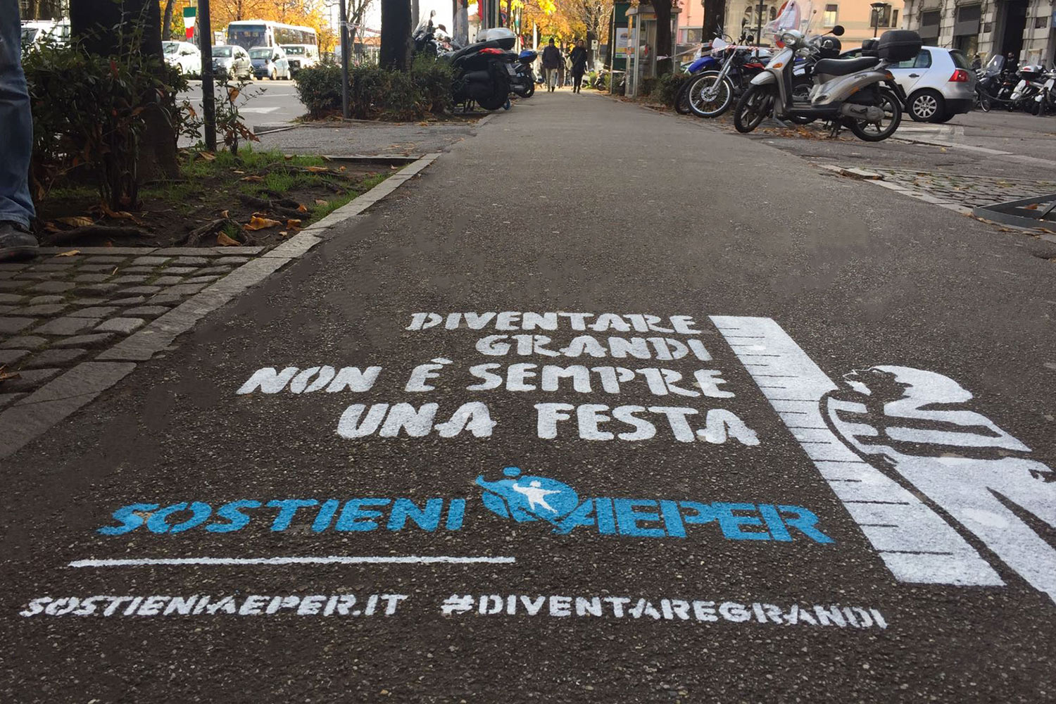street advertising aeper