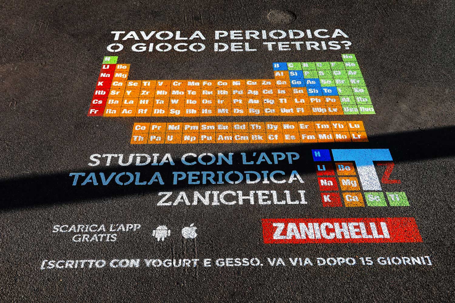floor advertising zanichelli