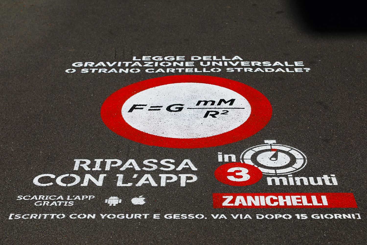 graffiti pubblicitari zanichelli
