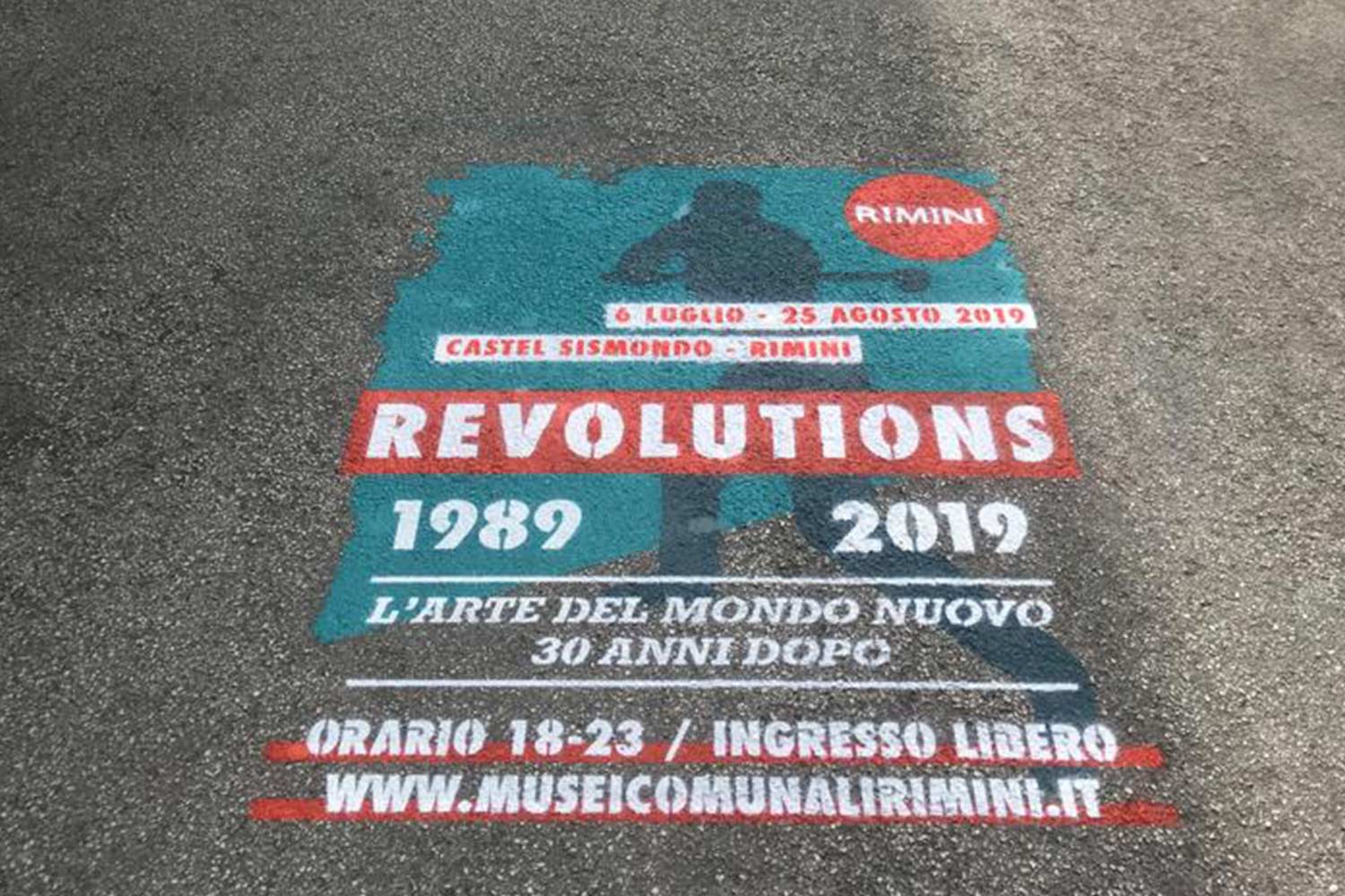 street marketing comune di rimini revolutions