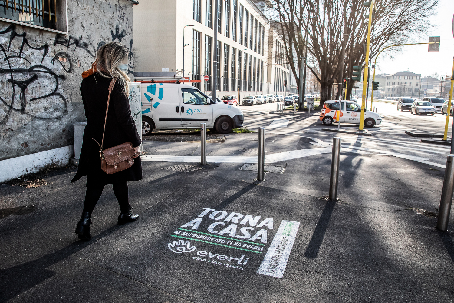 floor advertising everli