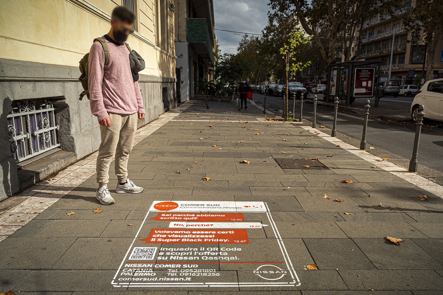 street advertising ComerSud