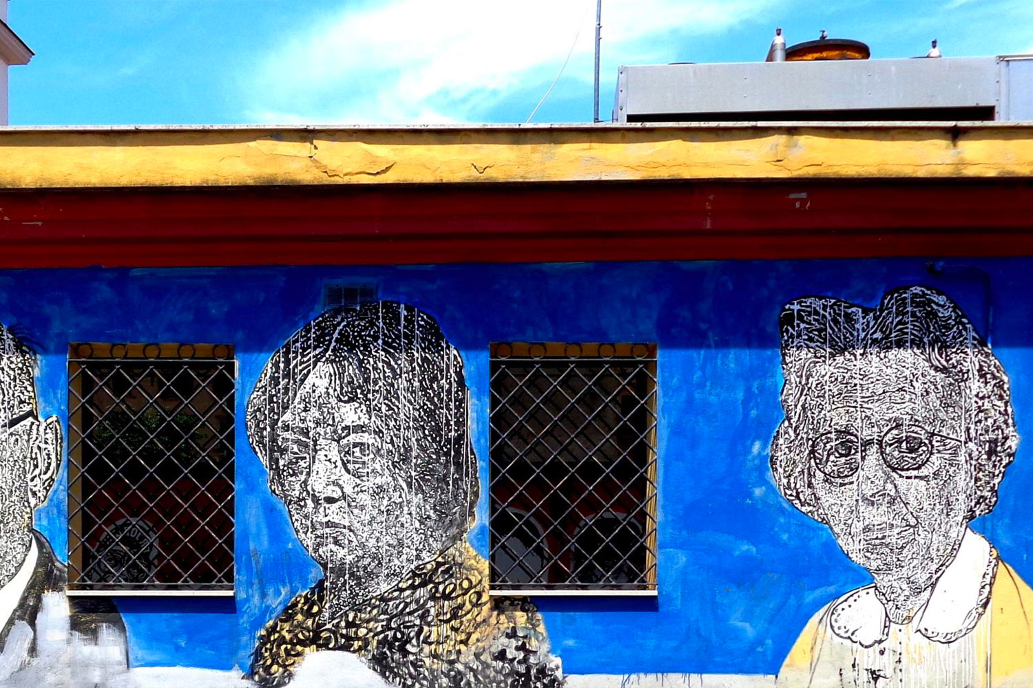 Sten&Lex Roma Ostiense street art