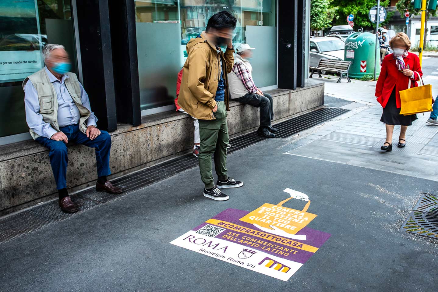 Street advertising roma compra sotto casa