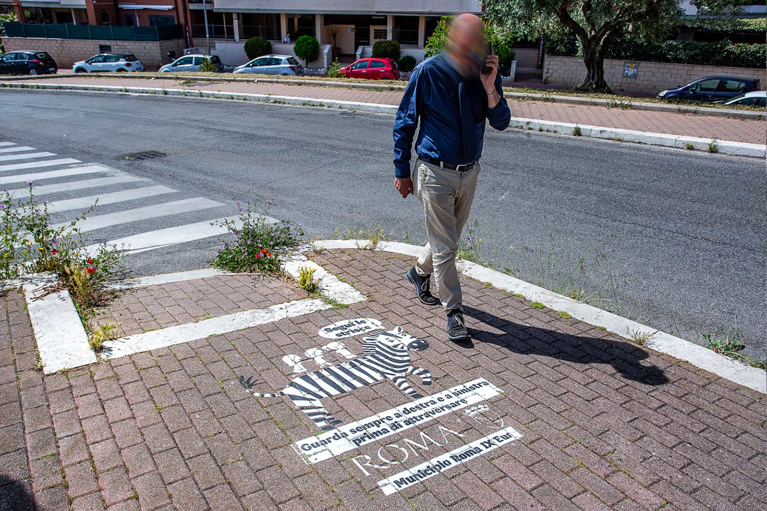 Street advertising roma Municipio IX