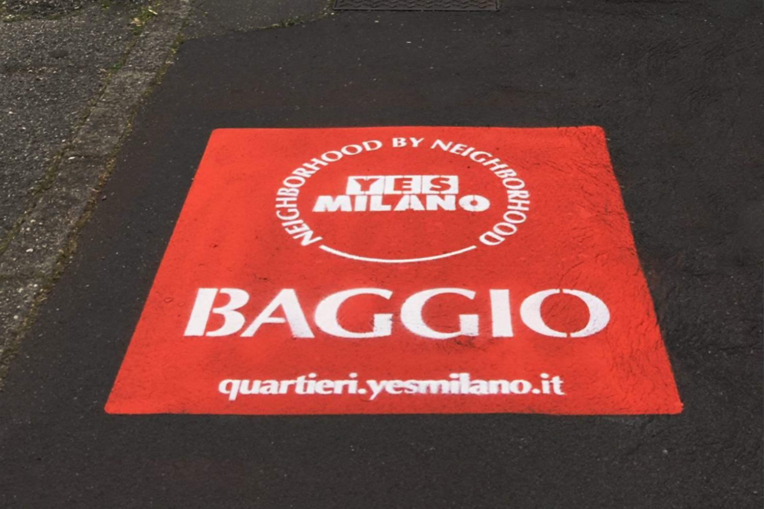 campagna pubblicitaria comune di milano baggio