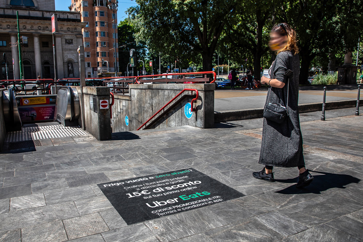 street marketing UberEats