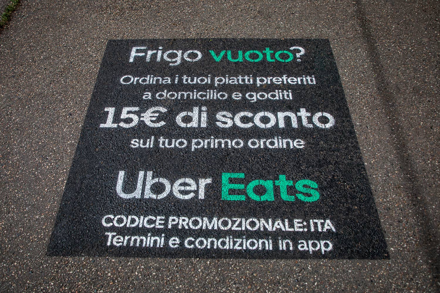 campagna pubblicitaria UberEats