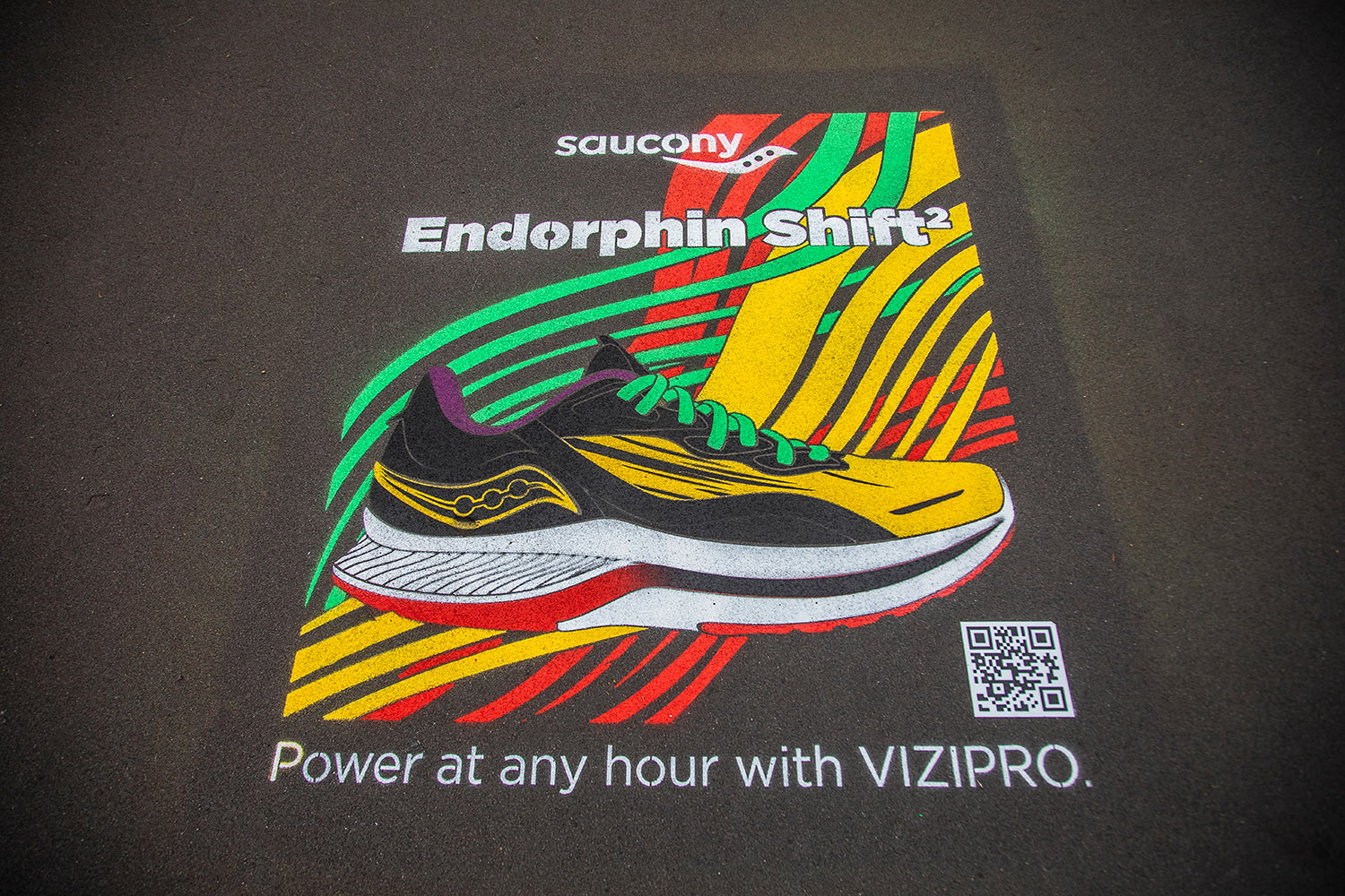campagna pubblicitaria Saucony