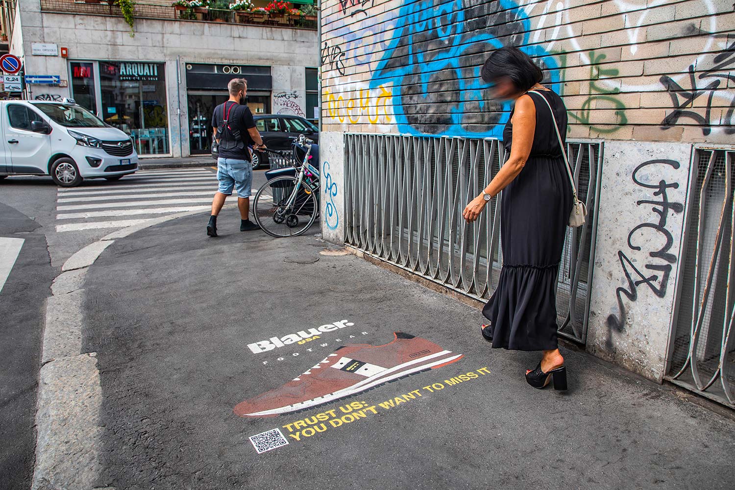campagna pubblicitaria Blauer