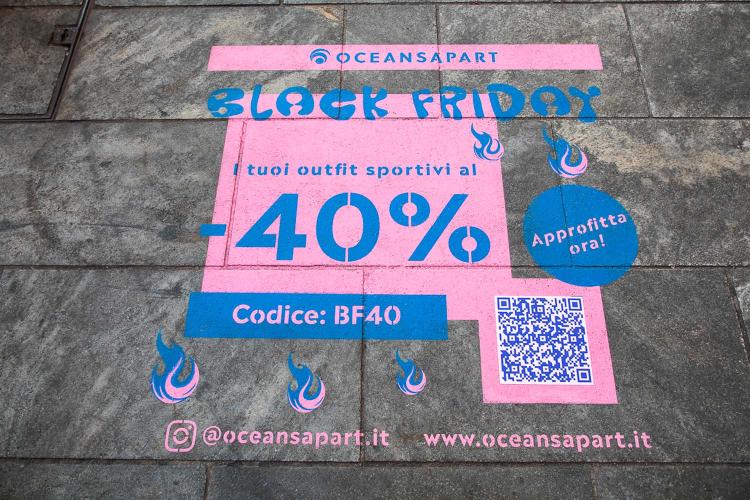 campagna pubblicitaria Oceansapart
