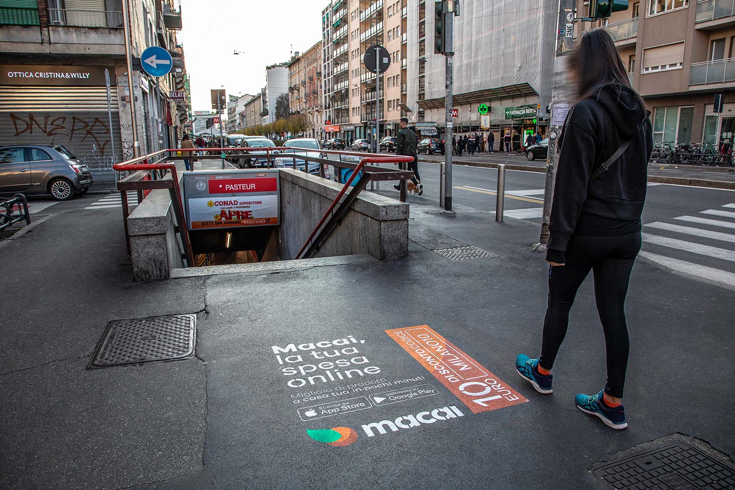 campagna pubblicitaria Macai