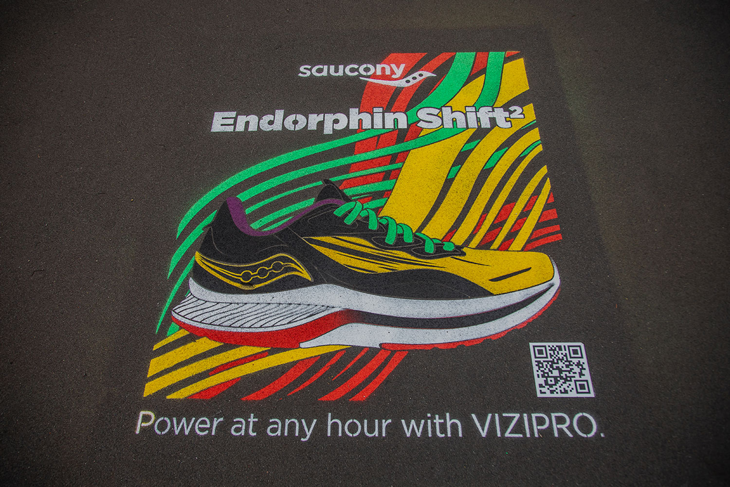 street marketing saucony