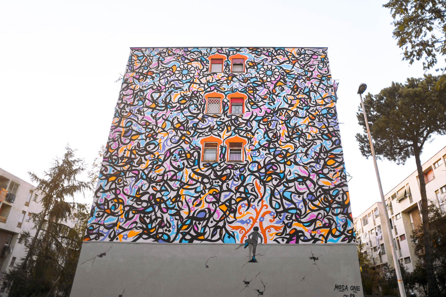 Mosa One Tor Bella Monaca Street Art