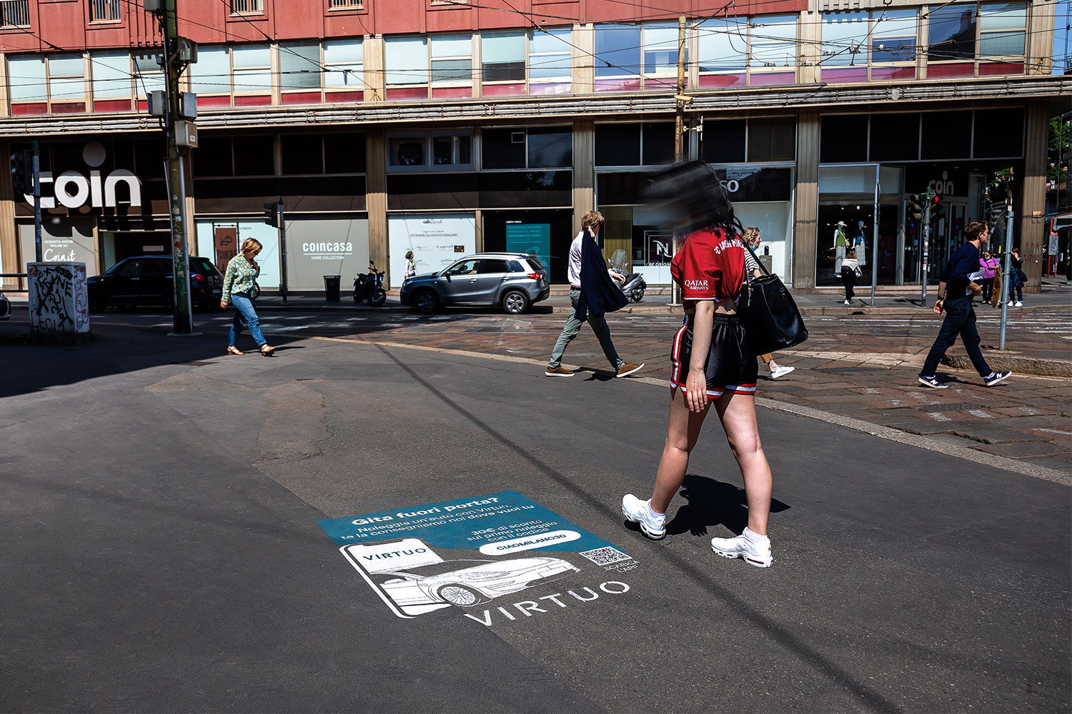 street advertising Virtuo
