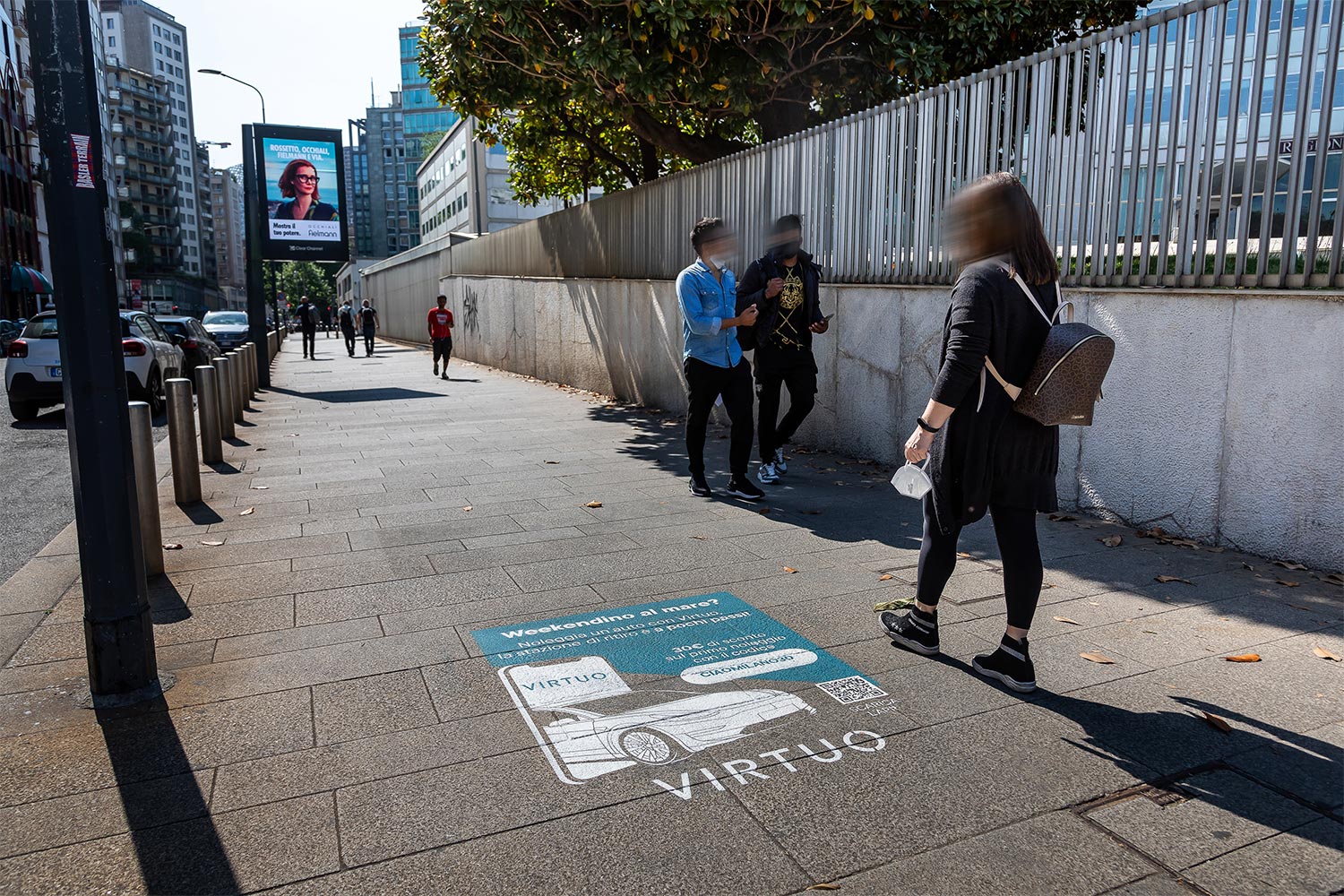 street advertising Virtuo