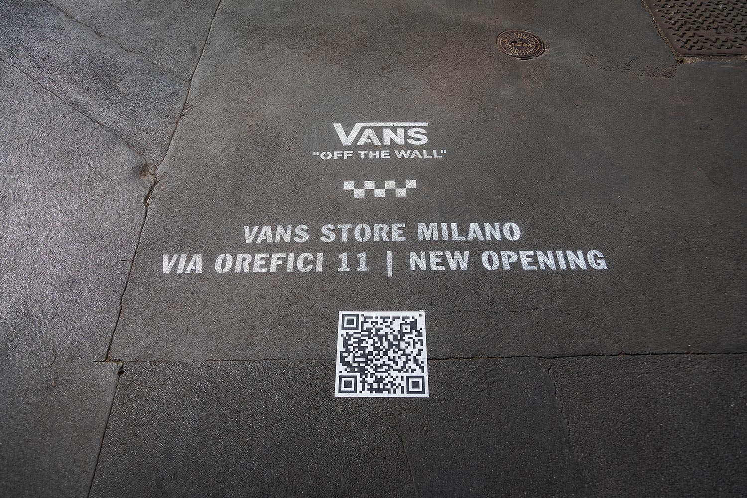 street advertising Vans