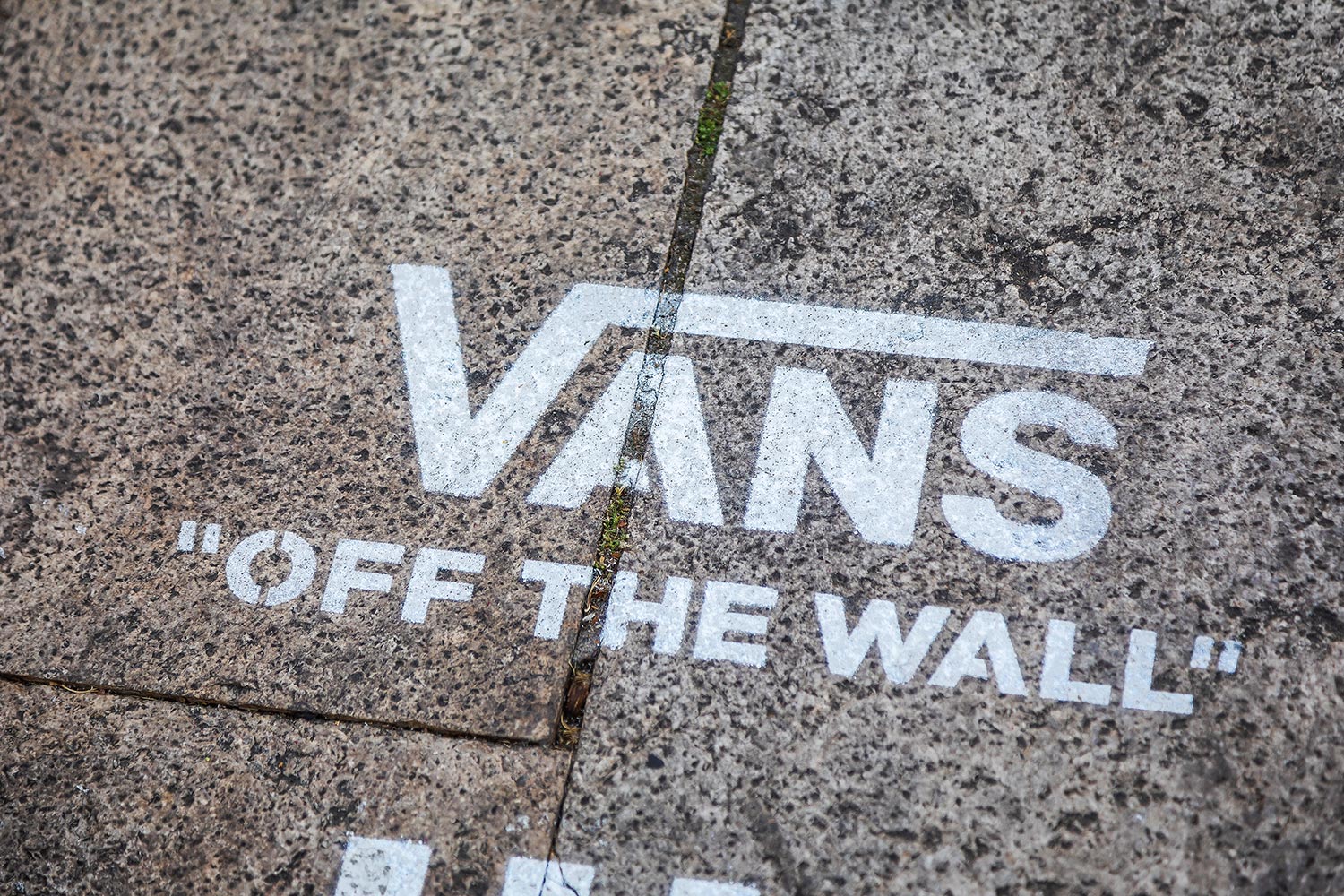 street advertising Vans