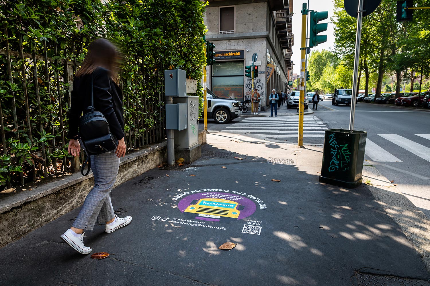 street advertising YouAbroad