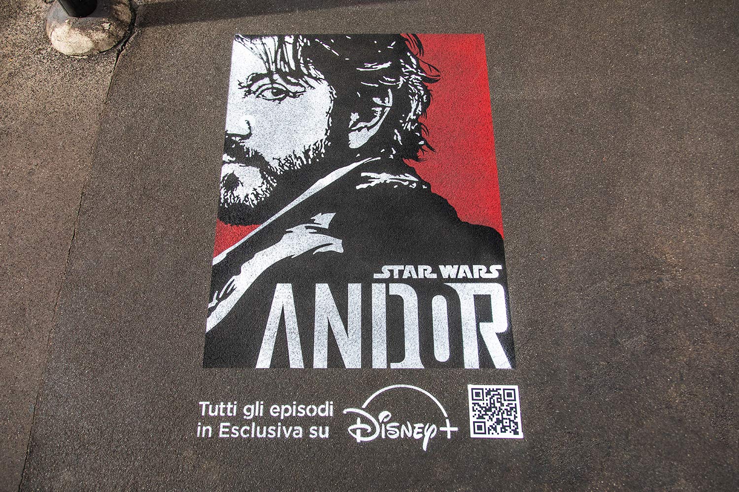 Green Graffiti Disney+ Andor