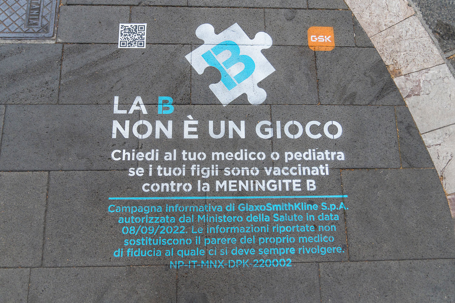 Floor Advertising GSK Catania