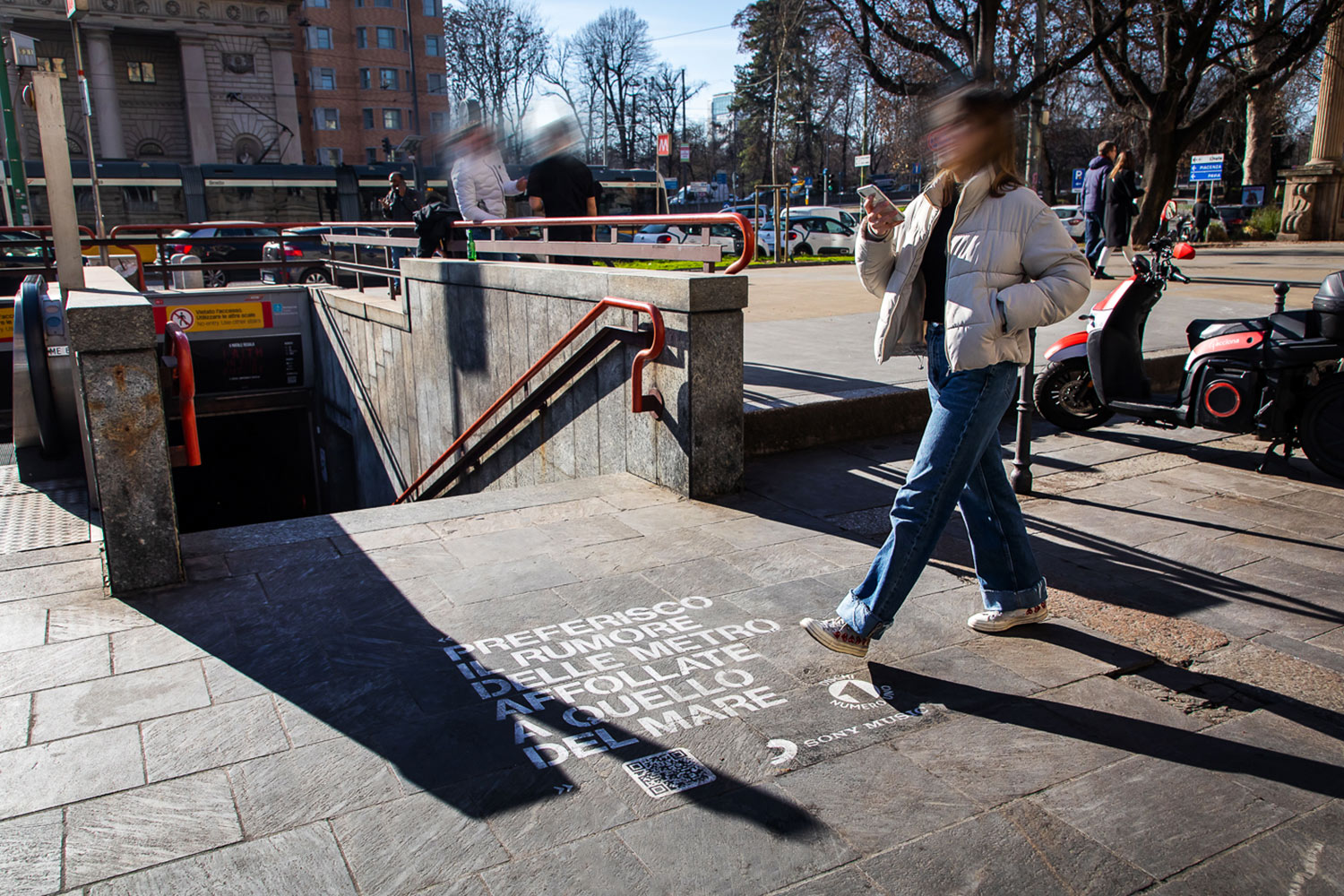 street marketing sony music colapesce dimartino