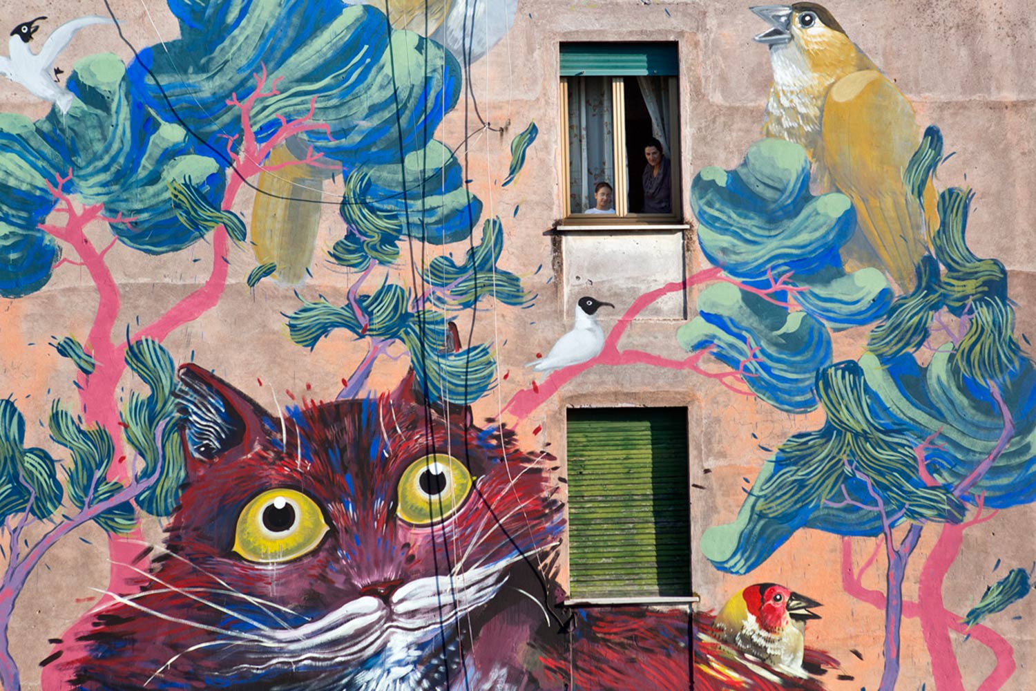 roma street art san basilio