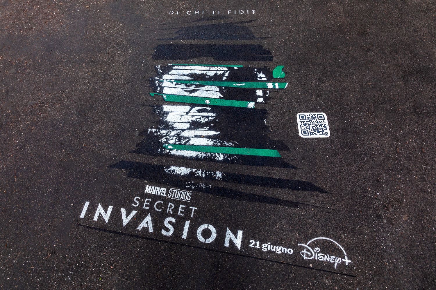 Green Graffiti - Disney Secret Invasion