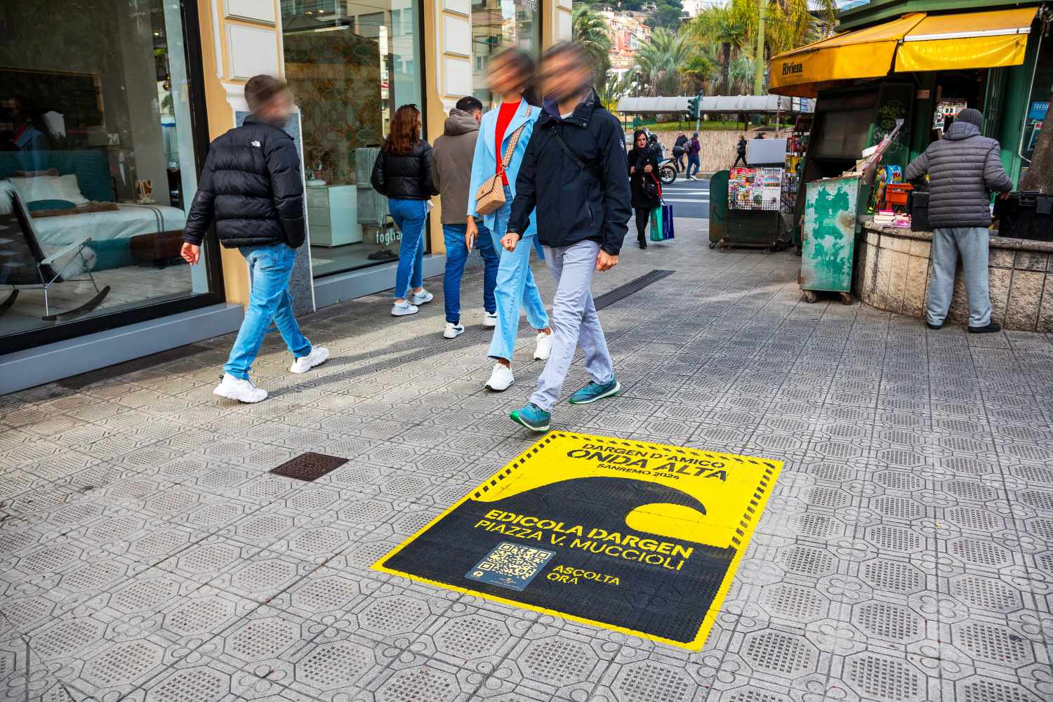 street marketing - Island Records - Dargen 
